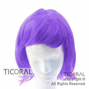 PELUCA PELO CORTO HS7534-8 VIOLETA x 1